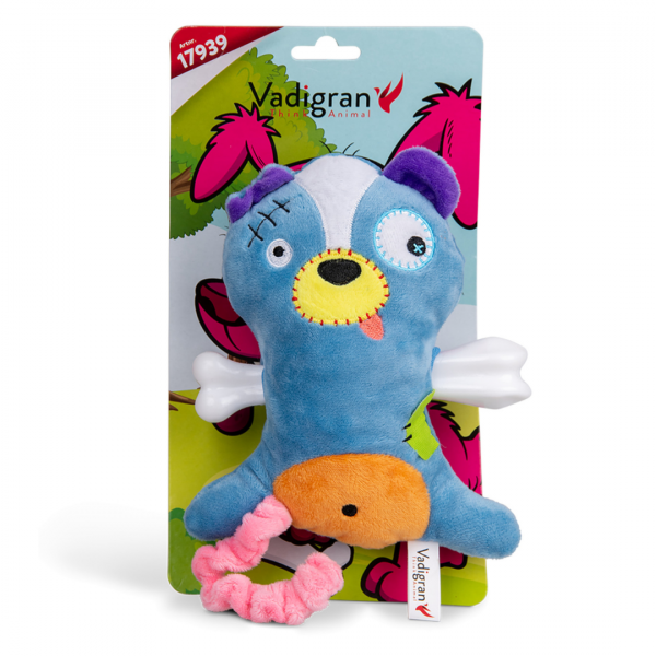 VADIGRAN - Jouet chien Scary putois avec os 17,5cm – Image 3