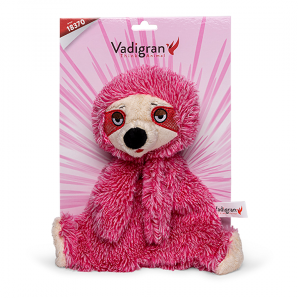 VADIGRAN - Jouet chien peluche Crinkie paresseux 26cm – Image 2